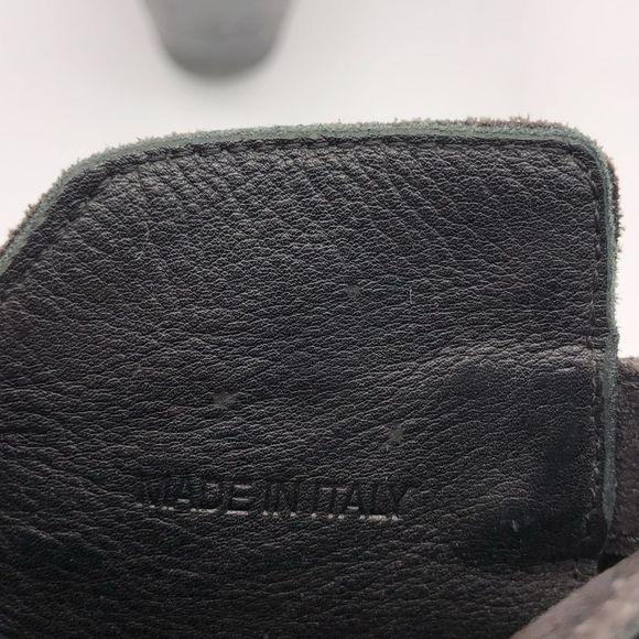 Rag & Bone Harrow Suede Block Heel Ankle Boots Booties size 38/8 - Picture 10 of 13